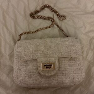 White and Gold bag
